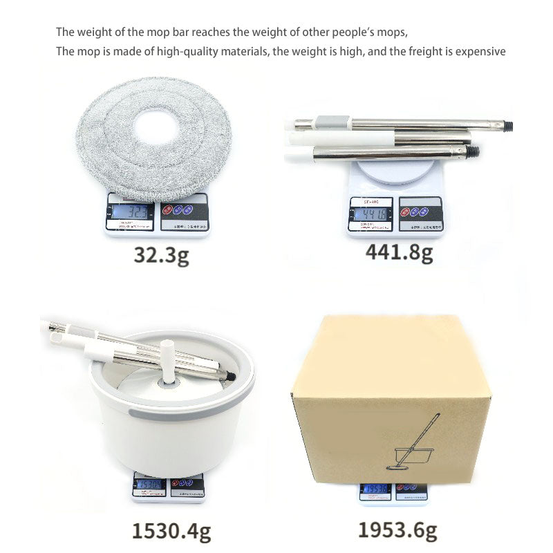 Rotating Flat Mop for Effortless Cleaning